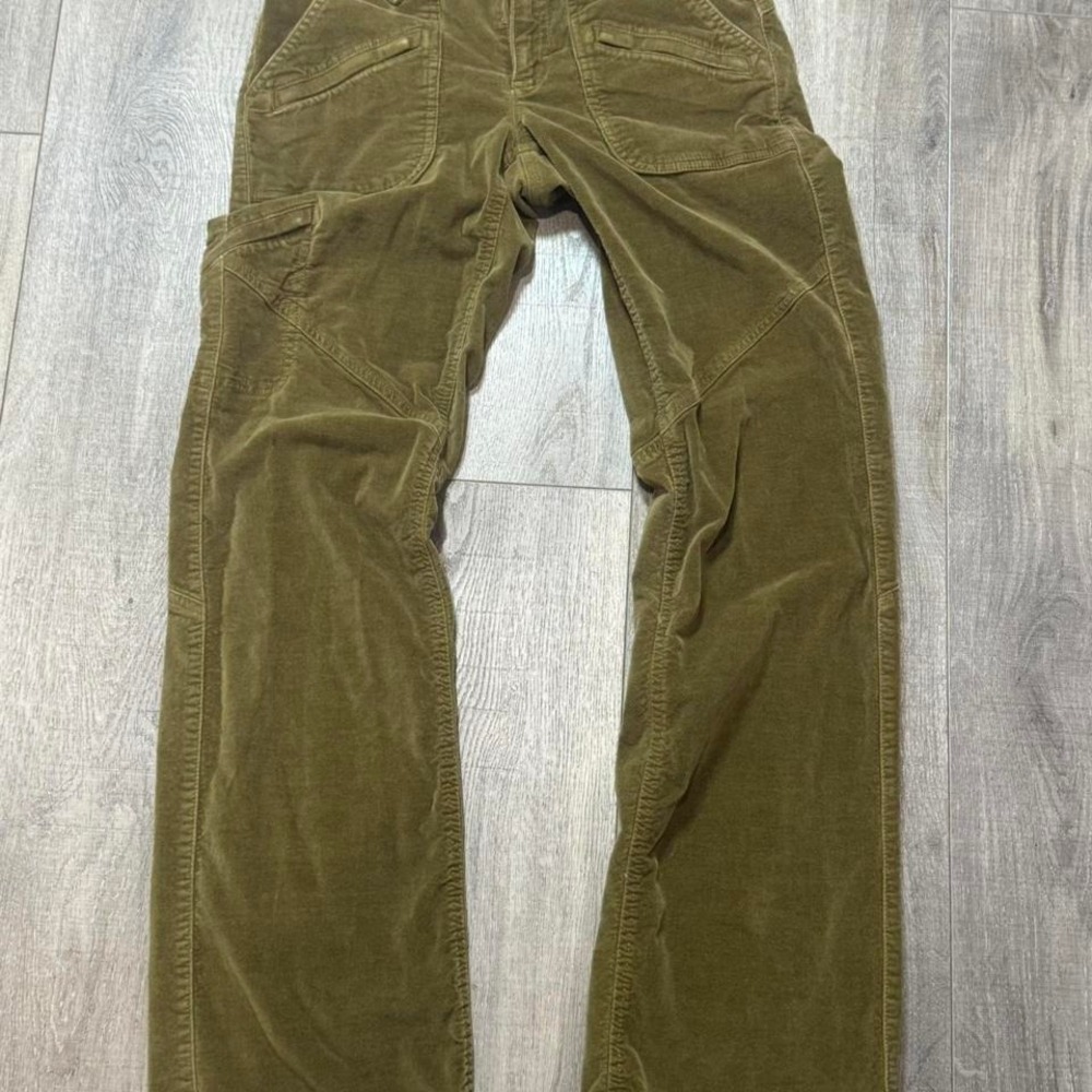 Athleta womens corduroy flare style pants size 4